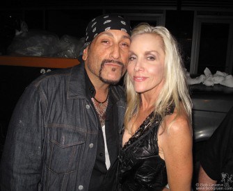 Handsome Dick Manitoba & Cherie Currie, NYC - 2010 Handsome Dick Manitoba & Cherie Currie also appeared at the Varvatos party on the Bowery.