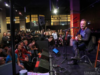 Jan 23 - Park City, UT - Sting put on a very intimate show at the ASCAP Lounge on Main Street during the Sundance Film Festival.