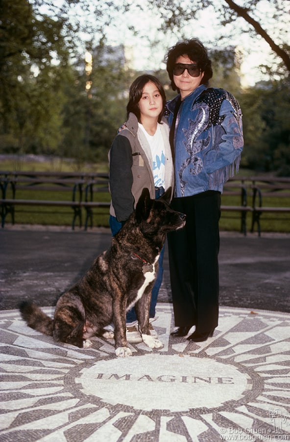 洋楽 Sean Lennon and the Yoko Yoko Ono & Sean Lennon, NYC – 1985 | Bob Gruen