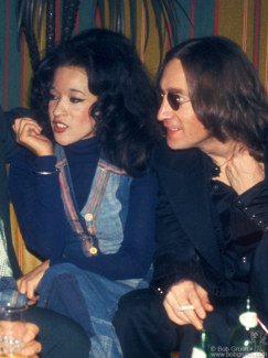 John Lennon and Ronnie Spector, NYC - 1974