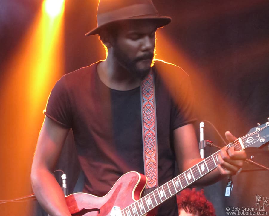June 8 - Hunter Mountain - Gary Clark Jr. was the act to catch at this years annual blues festival.