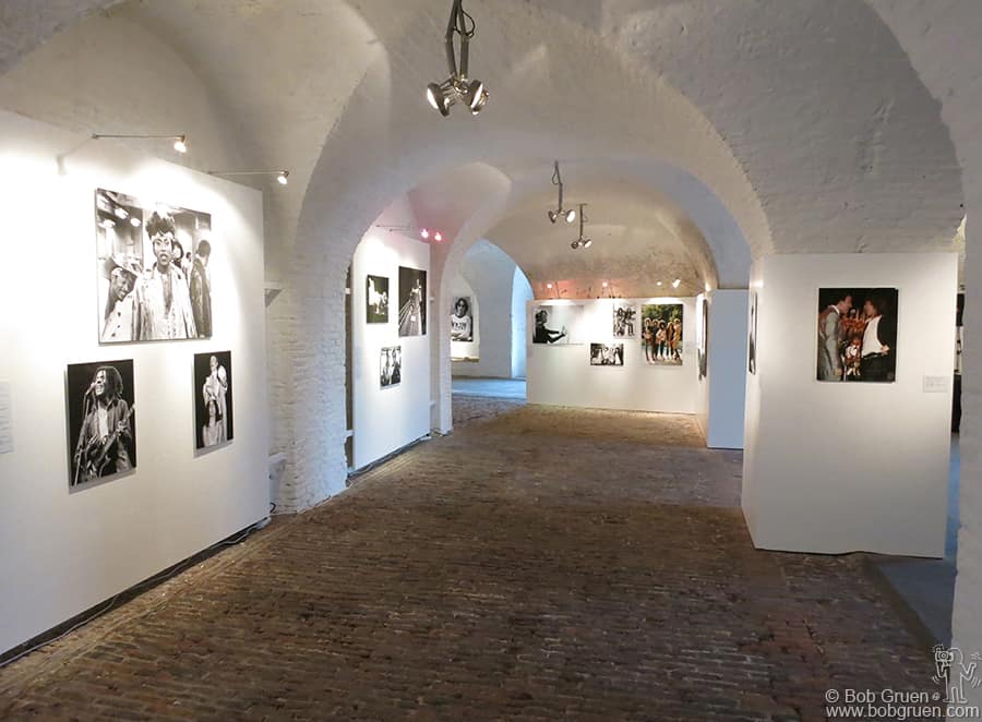 June 26 - Ostende, Belgium - My exhibit was held in a 200 year old fort built by Napoleon with the photos looking very good mounted in the arched hallways. http://angels-ghosts.com