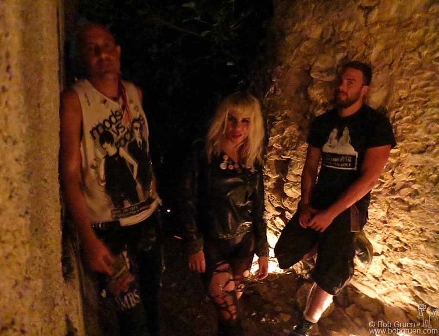 July 5 - Crete, Greece - the Barb Wire Dolls live in the Ikarus Artist Colony in the ancient town of Avedo in the hills of Crete. It was a great break for us to visit such a remote place. They held a party in our honor so we could meet all their local friends and we had a great time.