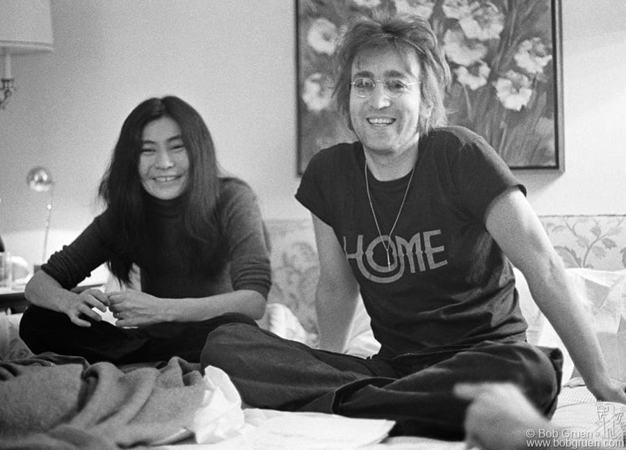 John Lennon and Yoko Ono, NYC - 1972