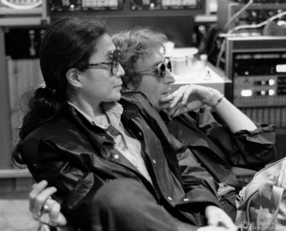 John Lennon and Yoko Ono, NYC - 1980