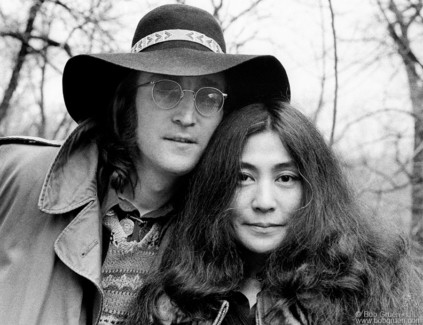 John Lennon and Yoko Ono, NYC - 1973