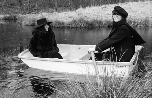 John Lennon and Yoko Ono, CT - 1973