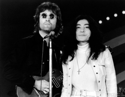 John Lennon and Yoko Ono, NYC - 1972