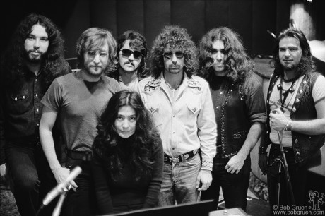 John Lennon, Yoko Ono and Elephant's Memory, NYC - 1972