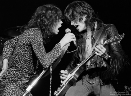 Steven Tyler and Joe Perry, London - 1976