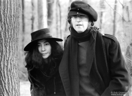 John Lennon and Yoko Ono, CT - 1973