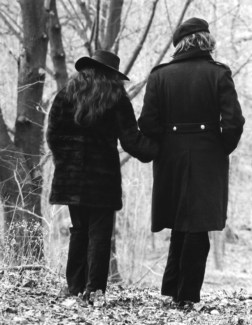 John Lennon and Yoko Ono, CT - 1973