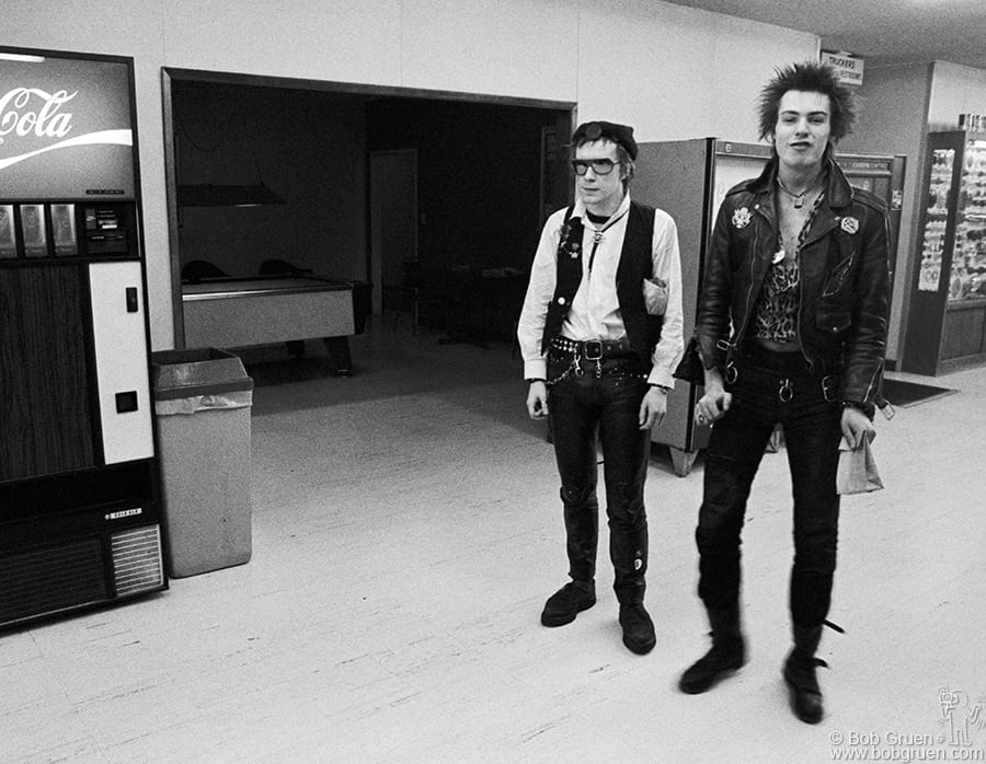 Johnny Rotten & Sid Vicious, USA – 1978 | Bob Gruen