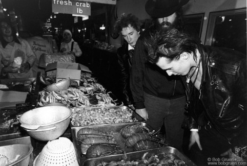 Johnny Rotten and Sid Vicious, CA - 1978