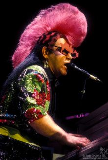 Elton John, NYC - 1986