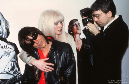 Iggy Pop, Debbie Harry and Chris Stein, NYC - 1982