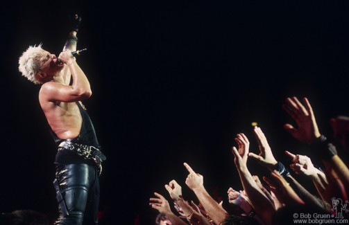 Billy Idol, NYC - 1987