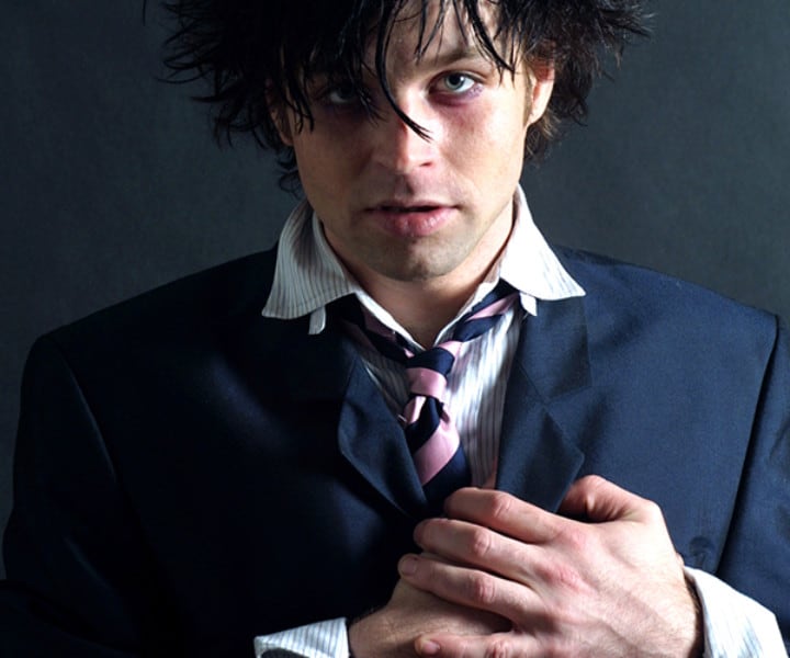 Ryan Adams, Westbeth Studio, NYC. August 19, 2002. <P>Image #: C-290 © Bob Gruen