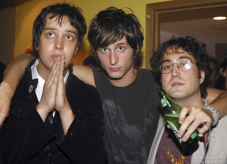 Julian Casablancas, Nick Valensi &amp; Sean Lennon, NYC - 2004