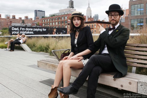 Charlotte Kemp Muhl and Sean Lennon, NYC - 2010