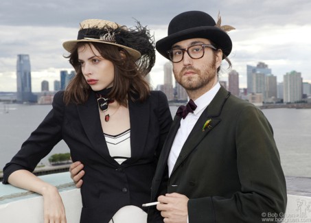 Charlotte Kemp Muhl and Sean Lennon, NYC - 2010