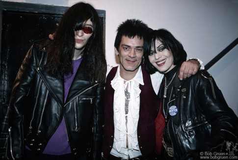 Joey Ramone, Dee Dee Ramone and Joan Jett, NYC - 1993