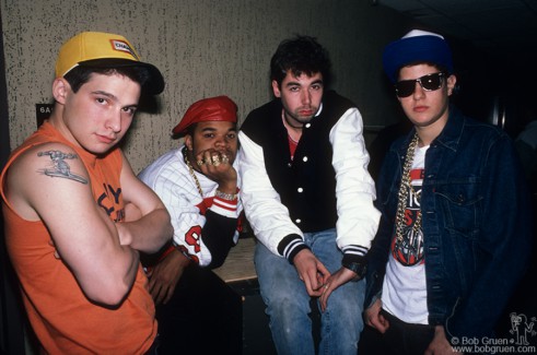 Beastie Boys and DJ Hurricane, NJ - 1987