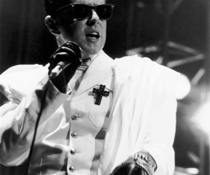 Holly Johnson, NYC. November 1984. <P>Image #: R-155  © Bob Gruen