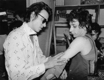 Richard Hell and Johnny Thunders, NYC - 1978