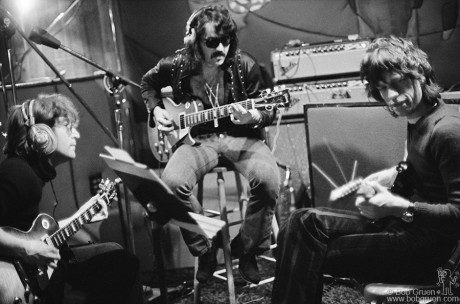 John Lennon, Mick Jagger and Wayne "Tex" Gabriel, NYC - 1972