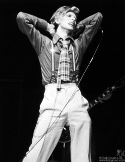 David Bowie, NYC - 1974