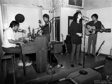 John Cale, Lou Reed, Patti Smith and David Byrne, NYC - 1976