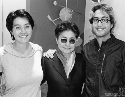 Kyoko Cox, Yoko Ono and Sean Lennon, NYC - 1998