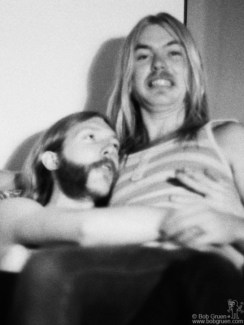 Duane Allman and Gregg Allman, NYC - 1971