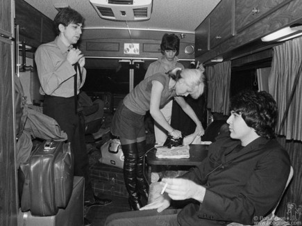 Chris Stein, Jimmy Destri, Debbie Harry and Clem Burke, Toronto - 1977