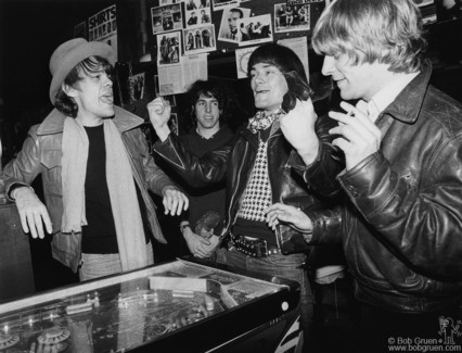 David Johansen, Jon Tiven, Dee Dee Ramone and Andy Paley, NYC - 1977