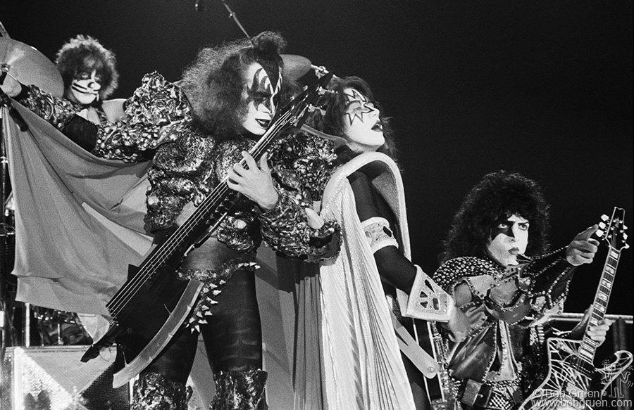 GREEN WODS　Candy Kiss　昭和レトロ Kiss, NYC – 1974 | Bob Gruen
