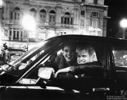 Bebe Buell and Billy Idol, London - 1978