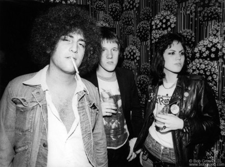Handsome Dick Manitoba, Mark Perry &amp; Joan Jett, London - 1977