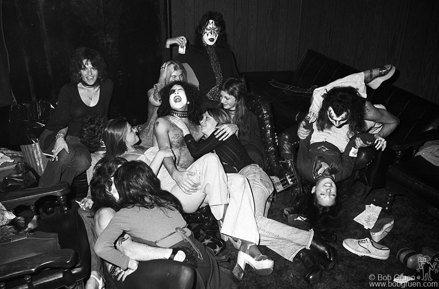 GREEN WODS　Candy Kiss　昭和レトロ Kiss, NYC – 1974 | Bob Gruen