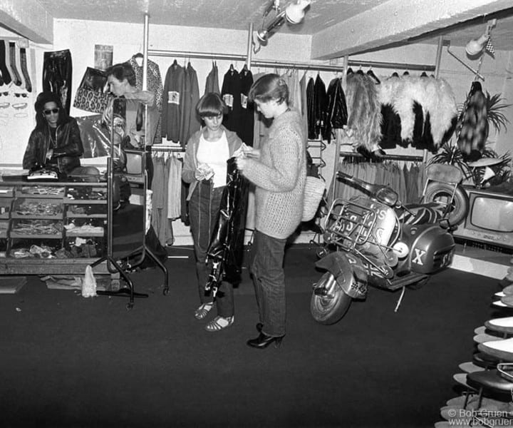 Don Letts, Acme Attractions, London, England. October 1976. <P>Image #: R-452  © Bob Gruen