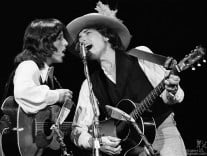Bob Dylan and Joan Baez, MA - 1975