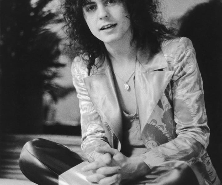 Marc Bolan, NYC. December 10, 1971. <P>Image #: R-503  © Bob Gruen