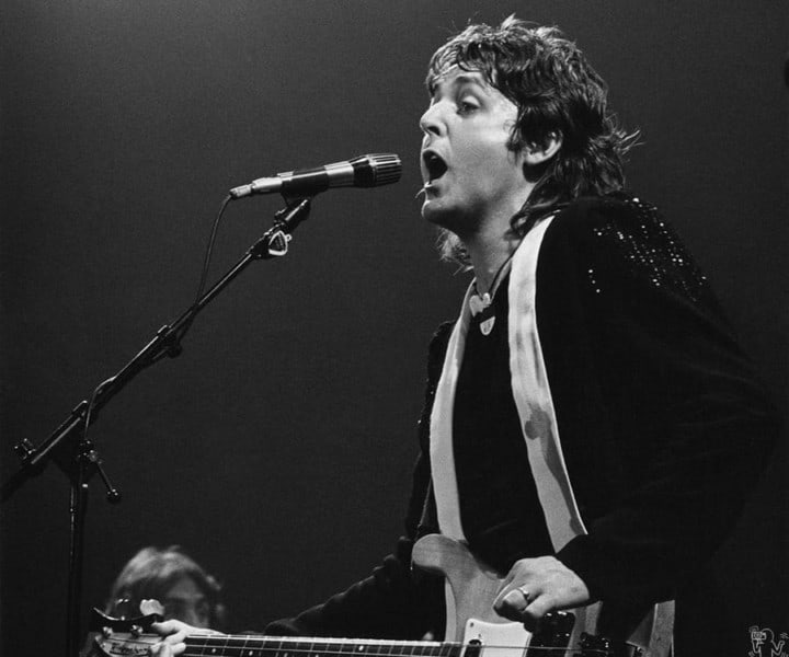 Paul McCartney, MSG, NYC. May 25, 1976. <P>Image #: R-67  © Bob Gruen