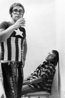 Elton John and Bernie Taupin, NYC - 1971