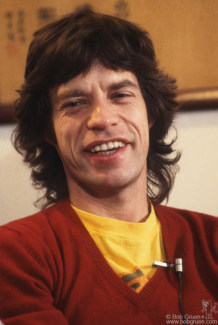 Mick Jagger, NYC - 1981