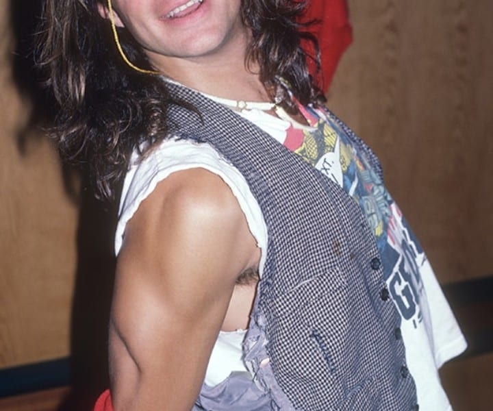 David Lee Roth, NYC. September 1985. <P>Image #: C-153  © Bob Gruen