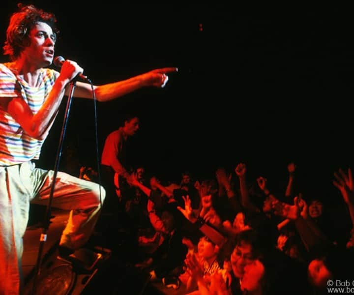 Sir Bob Geldof, Tokyo, Japan. May 1980. <P>Image #: C-191  © Bob Gruen