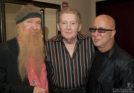 Billy Gibbons, Jerry Lee Lewis and Paul Shaffer, NYC - 2006