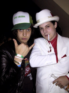 Julian Casablancas and Jack White, NYC - 2002